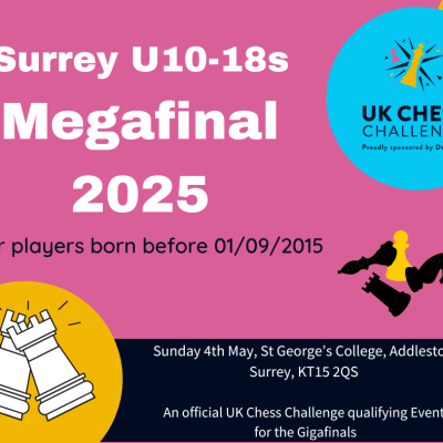 Delancey UK Chess Challenge Surrey Megafinal 2025